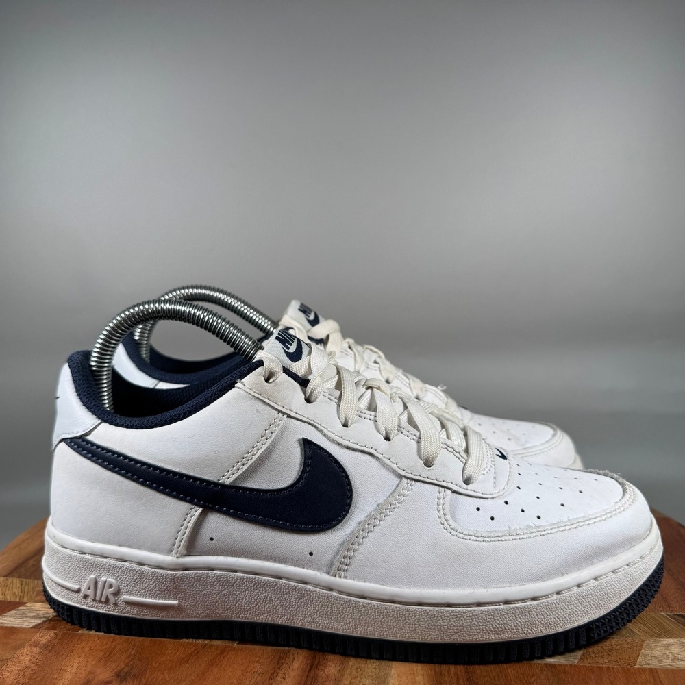 Nike Air Force 1 Low White Midnight Navy FV5948-104 Womens 7 / Kids 5.5Y